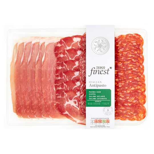Tesco Finest Italian Meat Platter 188G Tesco Groceries