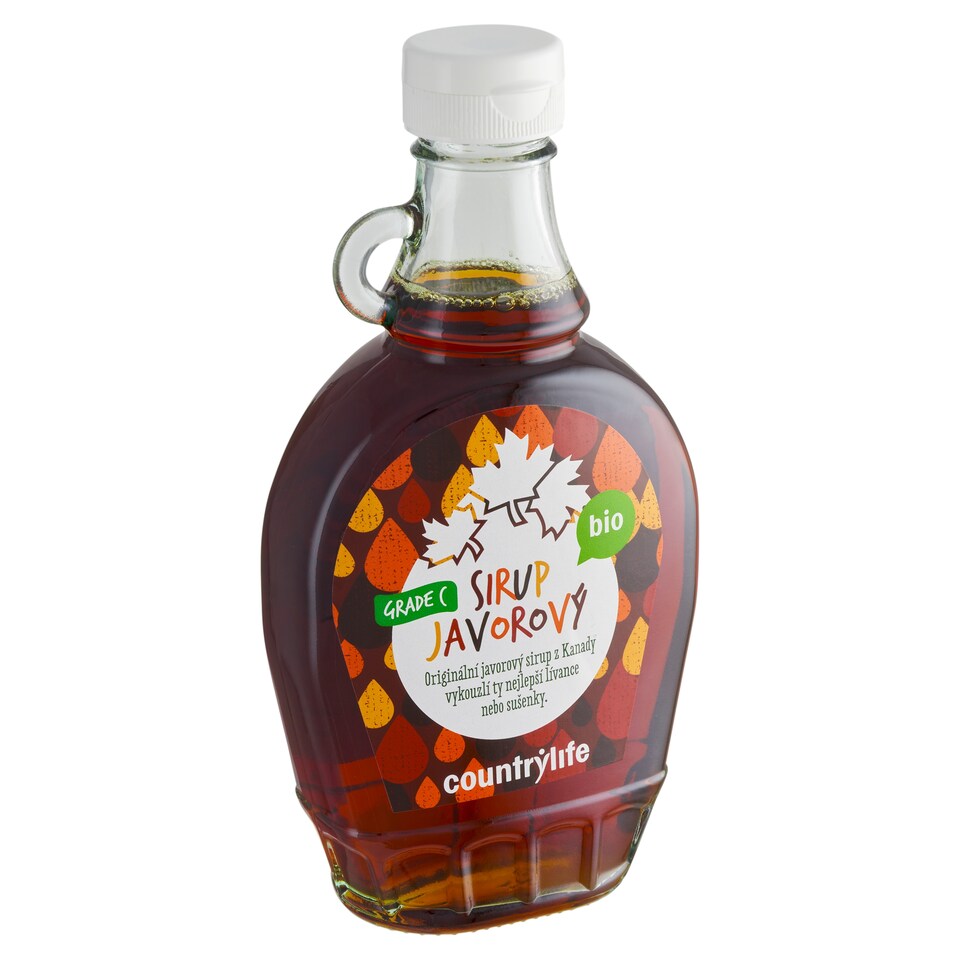 obrázok 1 z Country Life Sirup javorový 100% grade C bio 250 ml