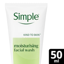 Simple Moisturising Facial Wash 50Ml