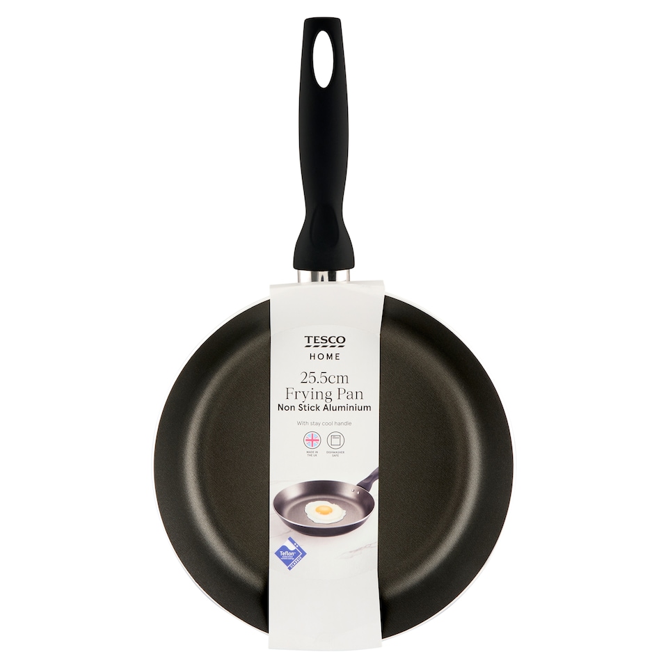 Tesco Home alumínium serpenyő 25,5 cm