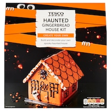  Tesco Halloween Haunted Gingerbread House DYO Kit 622g