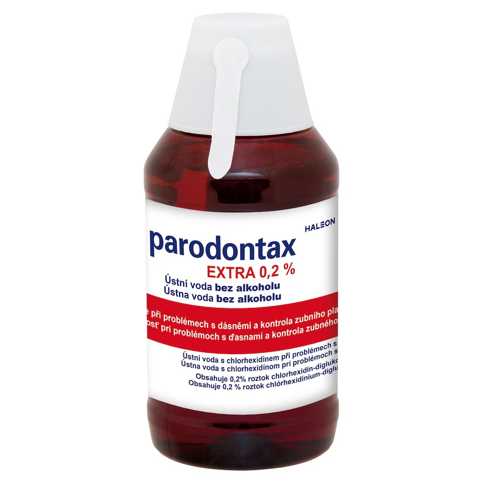 Parodontax Extra 0,2% ústní voda bez alkoholu 300ml