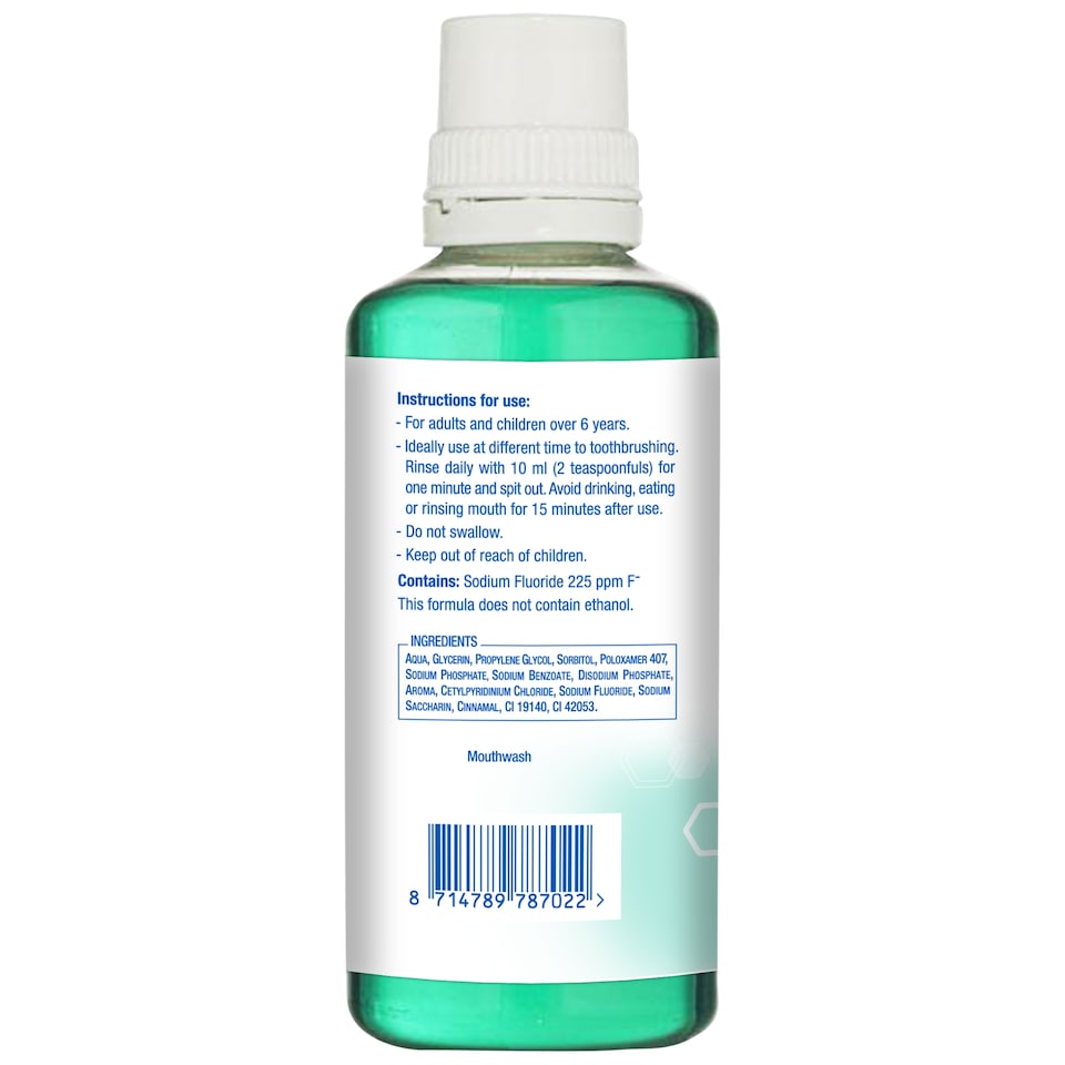 image 1 of Colgate FluoriGard Daily Rinse Mouthwash Alcohol Free 400ml