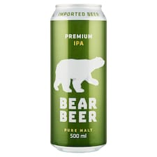 Harboe Premium Bear IPA svetlé pivo z vrchu kvasené 0,5 l