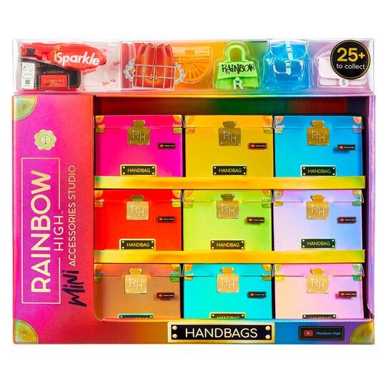 Rainbow High Mini Accessories Handbag Studio Assortment Tesco Groceries