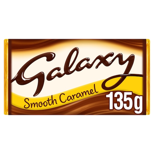 Galaxy Caramel Chocolate Bar 135G Tesco Groceries