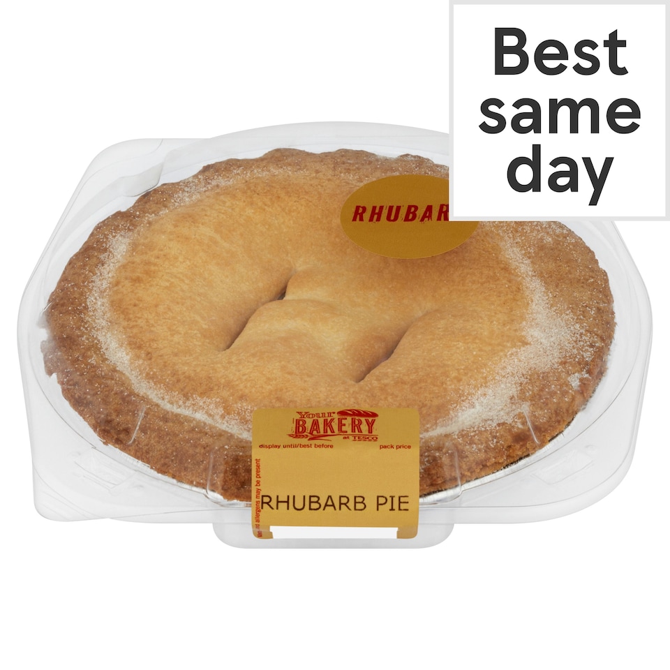 Tesco Rhubarb Pie