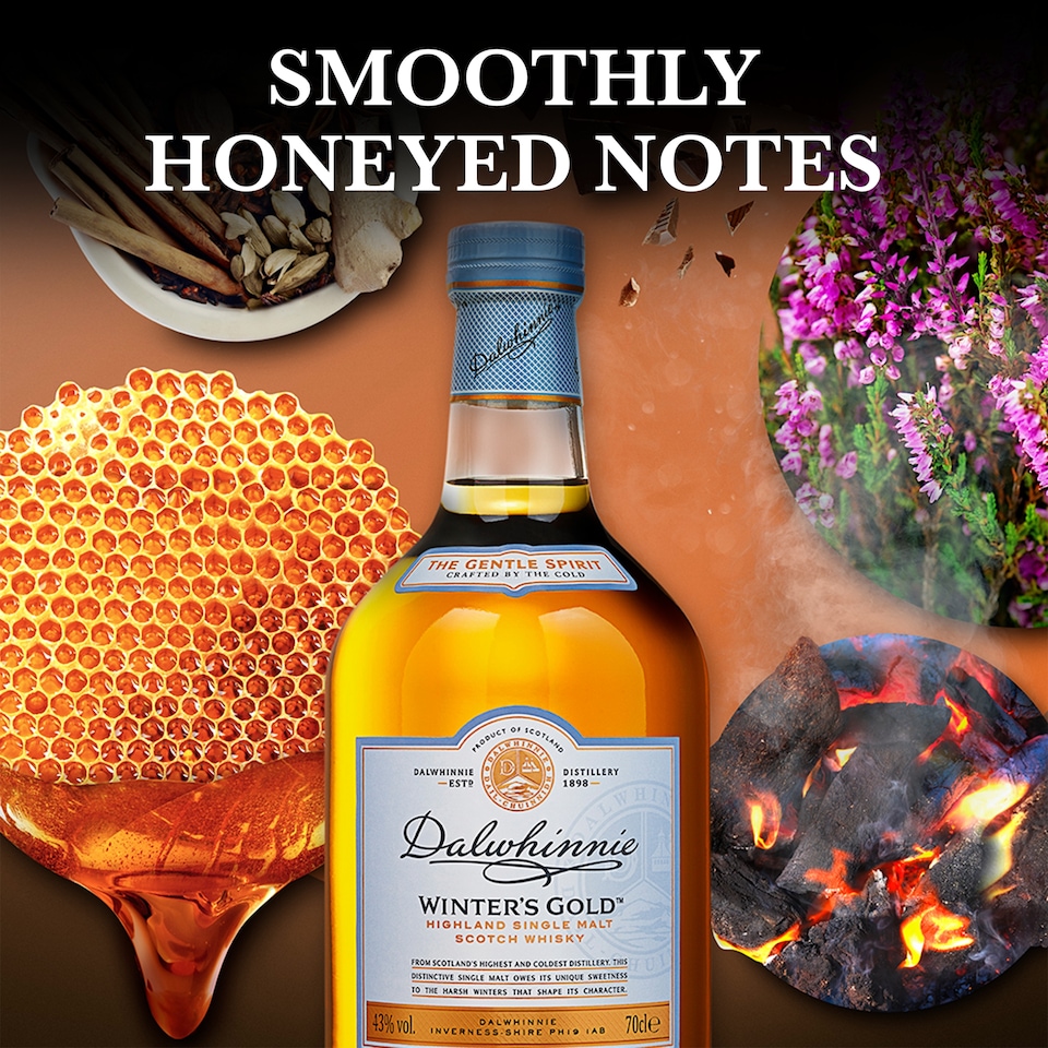 image 1 of Dalwhinnie Winter's Gold Single Malt Whisky Bottle 43% Vol 70Cl