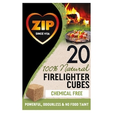 Zip Natural Firelighters 20 Pack