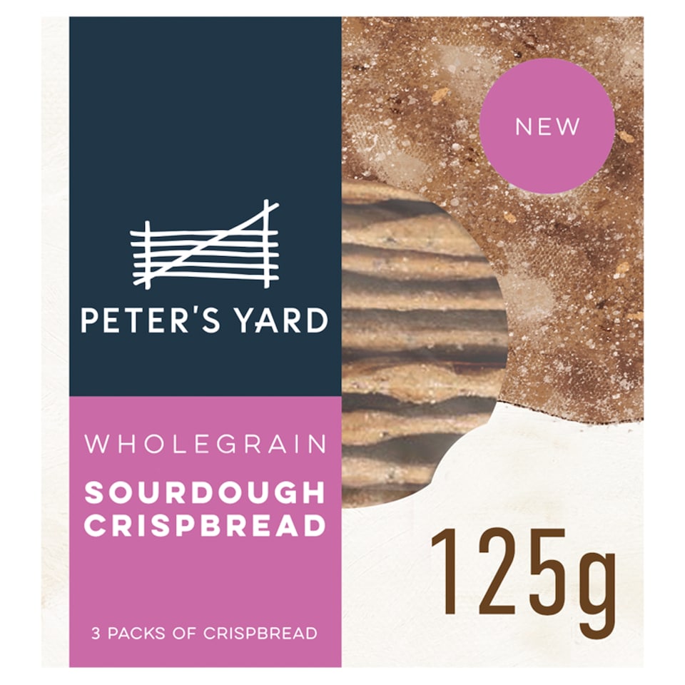 image 1 of Peter's Yard Wholegrain Sourdough Crispbreads 125g