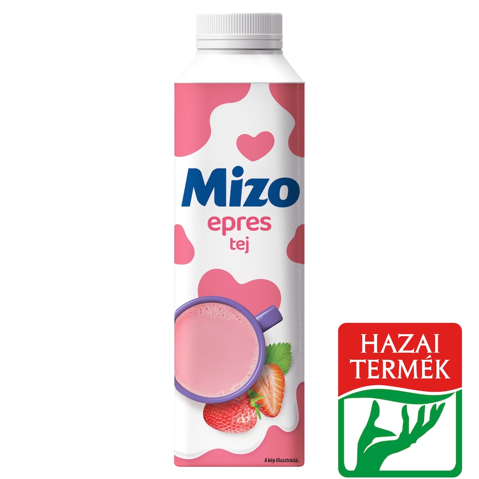 Mizo zsírszegény epres tej 450 ml