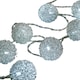 image 2 of Tesco 10 Bright White Metal Ball String LED Christmas Lights