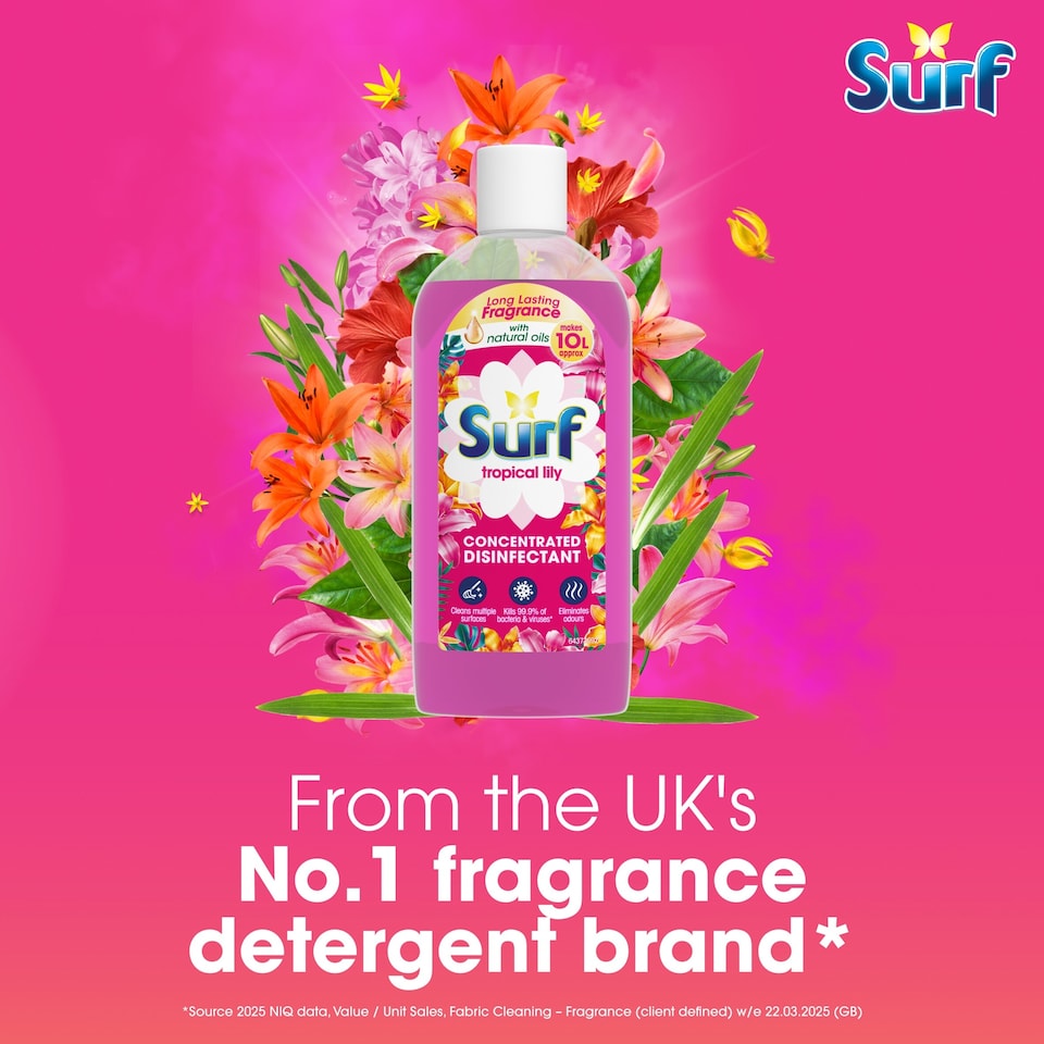 image 1 of Surf Concentrated Desinfectant Tropical Lily 240ml