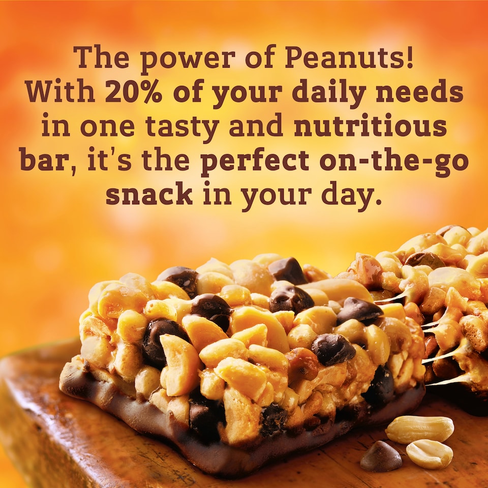 image 1 of Nature Valley Protein Peanut & Chocolate Cereal Bars 40g