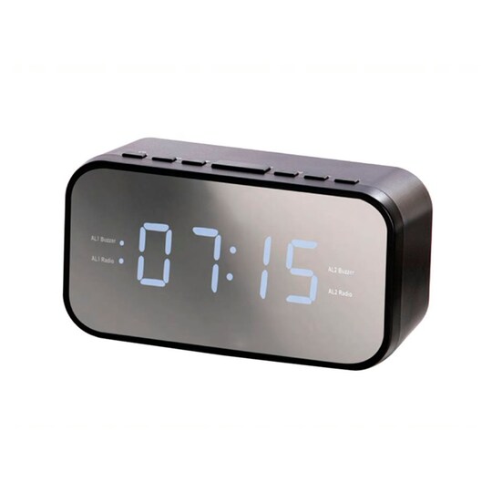Tesco Mirror Clock Radio Tesco Groceries