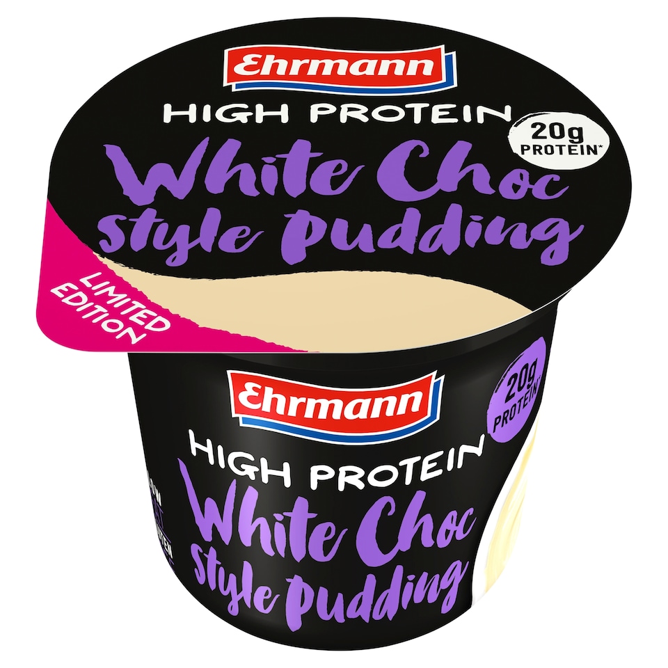 image 1 of Ehrmann High Protein White Choc Style Pudding 200 g