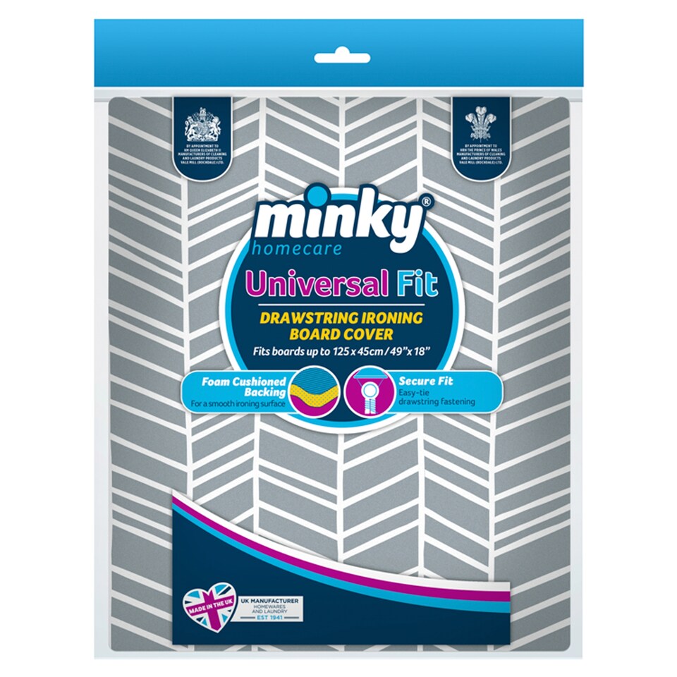 image 1 of Minky Drawstring Ironing Board Cover
