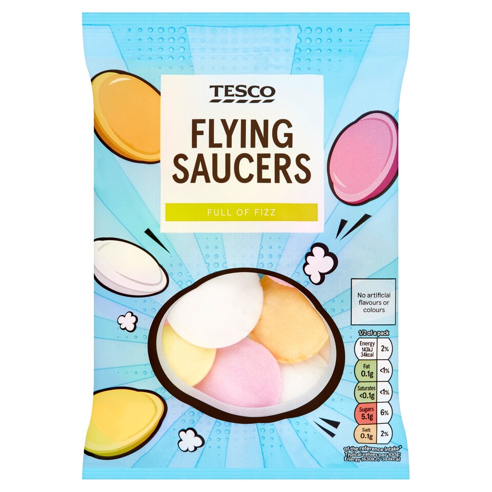 Tesco Flying Saucers 17.5G