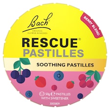 Bach Rescue Soothing Pastilles Berry Blend 50g
