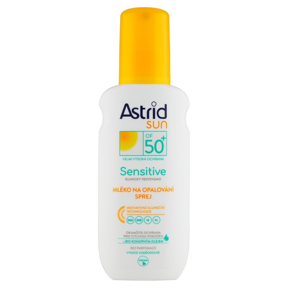 Astrid Sun Sensitive Sunscreen Spray SPF 50+ 150 ml