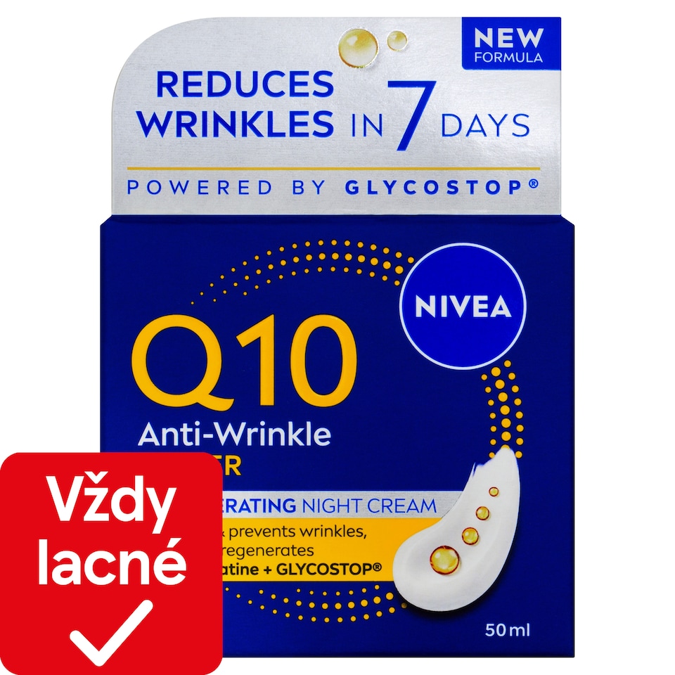 image 1 of Nivea Q10 Power Anti-Wrinkle Deep Regenerating Night Cream 50 ml
