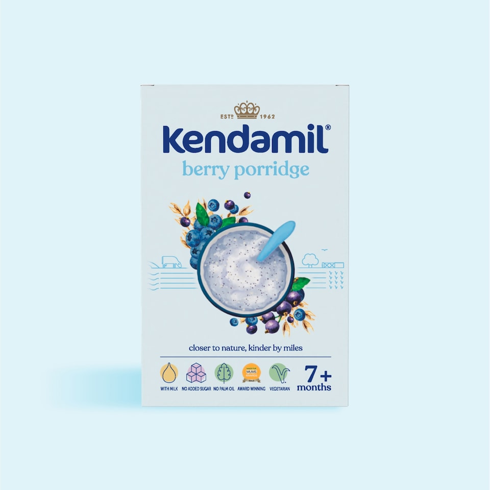 image 1 of Kendamil Berry Porridge 7 Months+ 150G