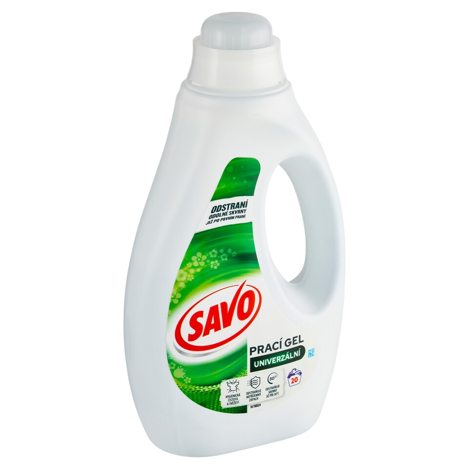 image 1 of Savo Universal Washing Gel 20 Washes 1 L