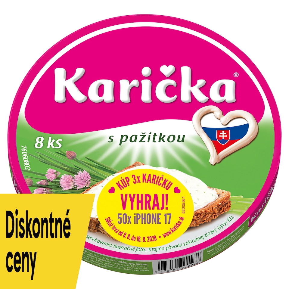 Karička s pažítkou 8 ks 125 g