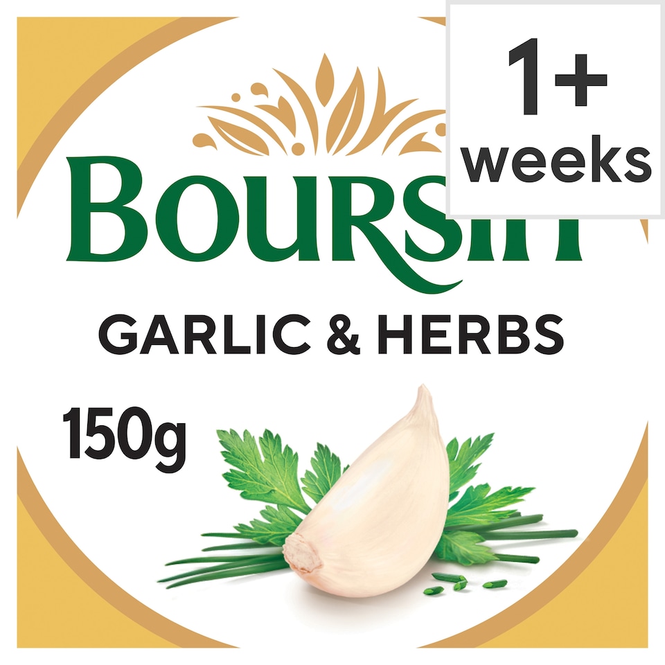 image 1 of Boursin Garlic & Herbs Soft Cheese 150g