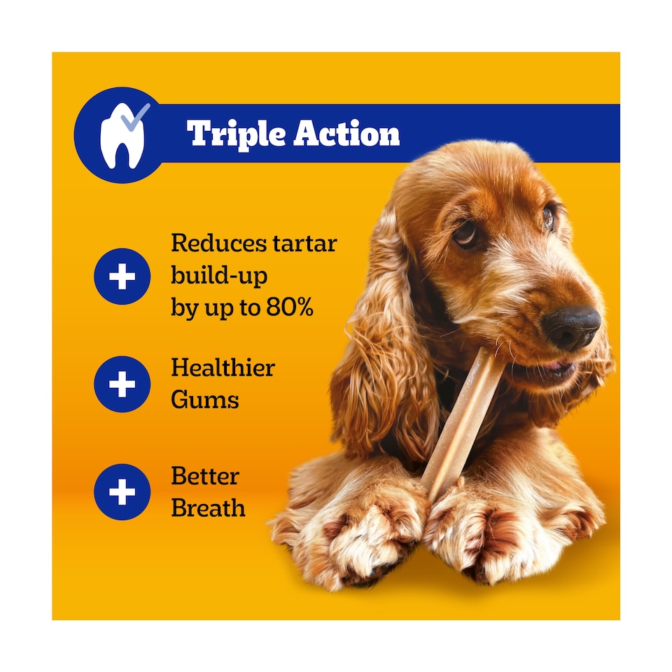 image 1 of Pedigree Dentastix Daily Small Dog Treats 70 Dental Sticks
