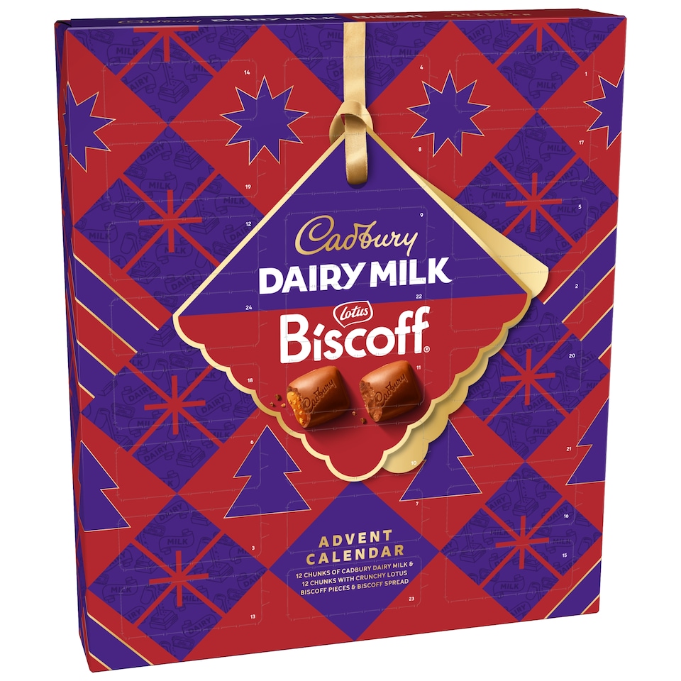 image 1 of CADBURY LOTUS BISCOFF CHUNK ADVENT 236G