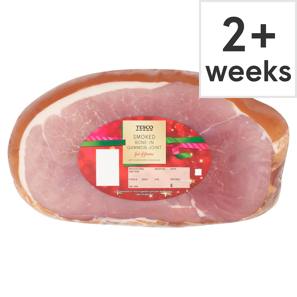 Tesco Smoked Gammon Joint Bone In
