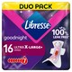 image 1 of Libresse Ultra+ X-Large Goodnight Sanitary Pads with Wings for Night Use 16 pcs