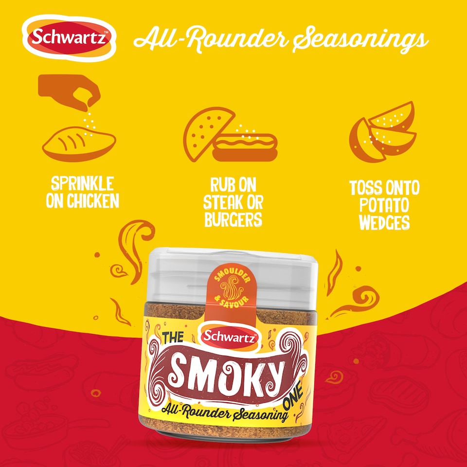 image 1 of Schwartz Smoky All Rounder Seasoning 100g