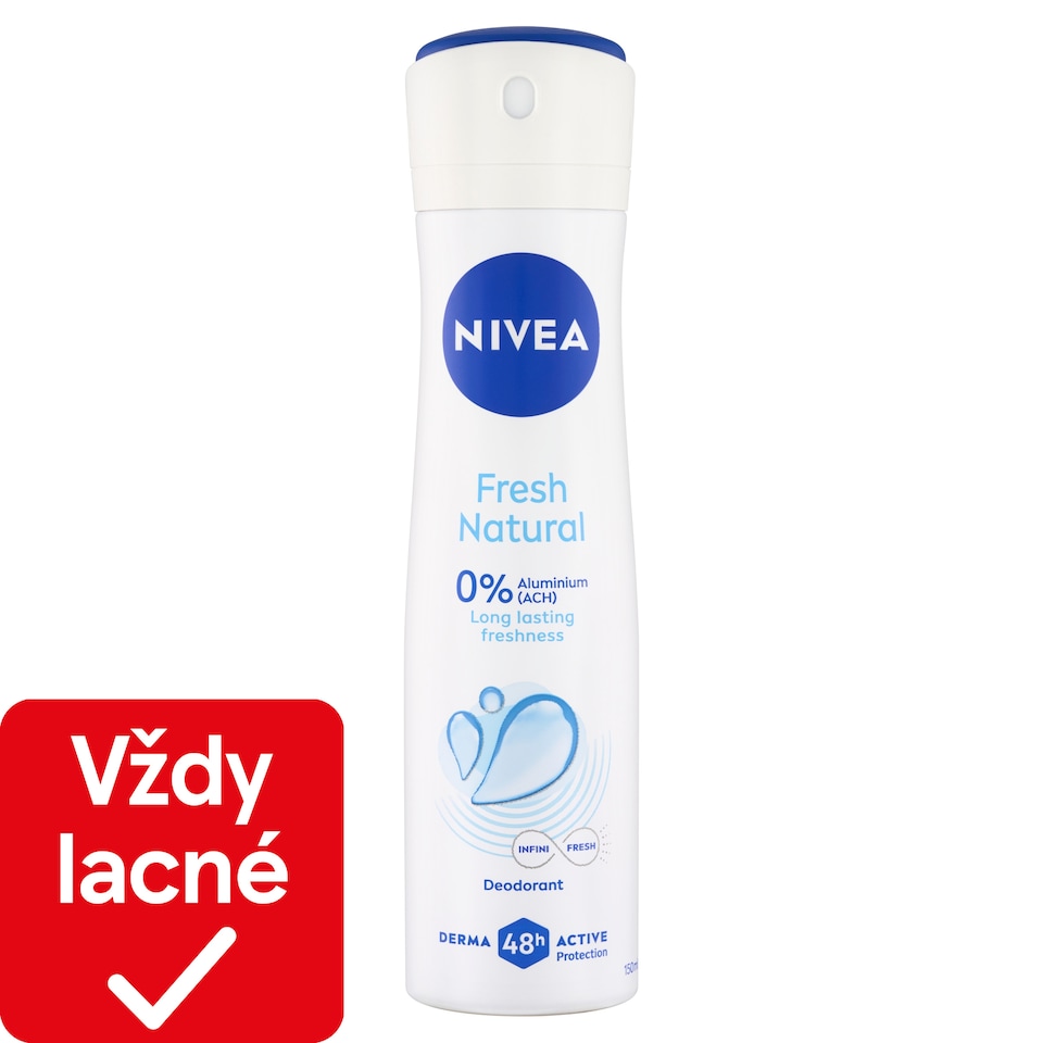 obrázok 1 z Nivea Fresh Natural Sprej dezodorant 150 ml
