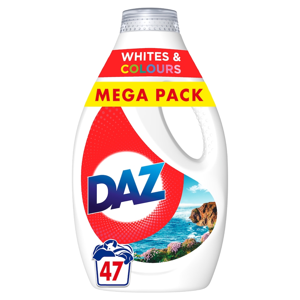 image 1 of Daz Washing Liquid Whites & Colours 47 washes 1.551L