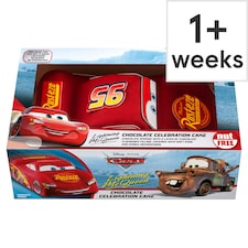 Disney Cars Lightning McQueen Chocolate Celebration Cake