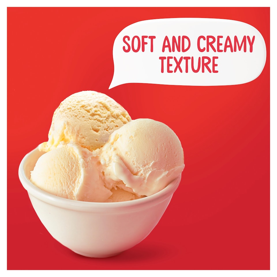image 1 of Wall's Soft Scoop Vanilla Ice Cream Tub 1800ml