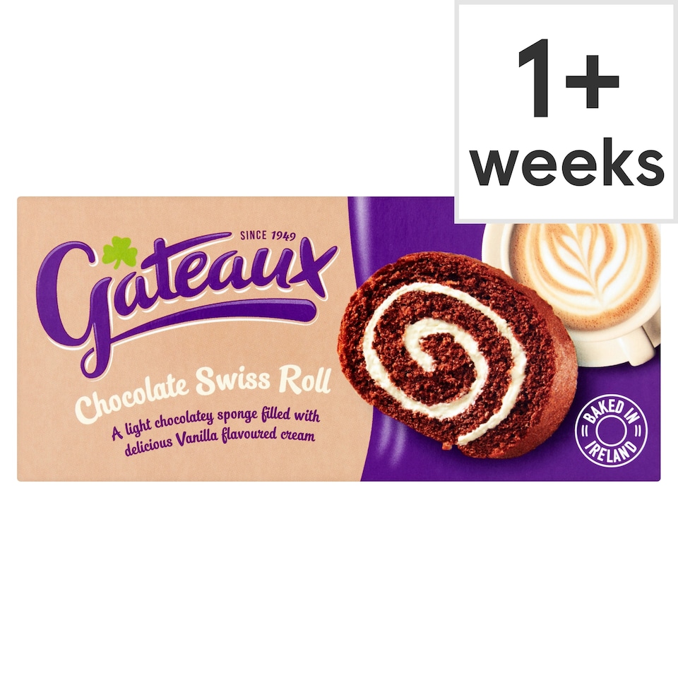 Gateaux Swiss Roll Chocolate 195G