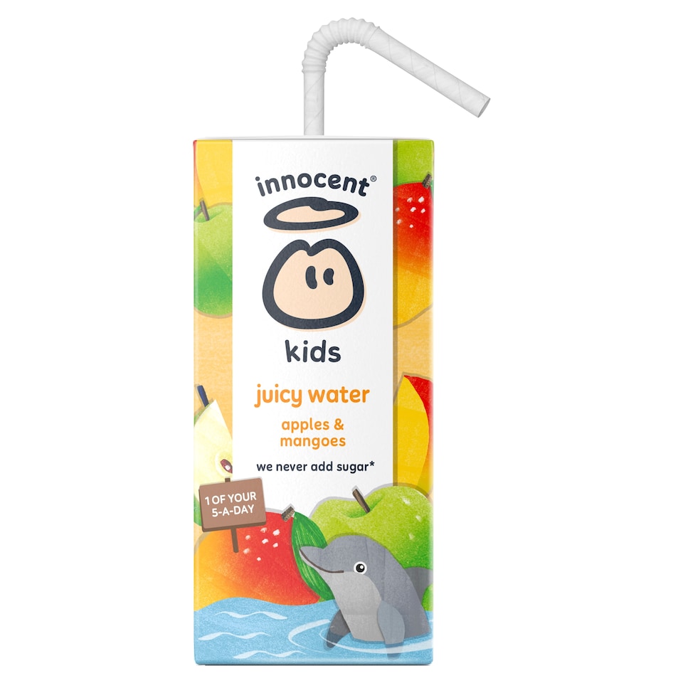 image 1 of innocent Kids Juicy Water Apples and Mangoes 200ml