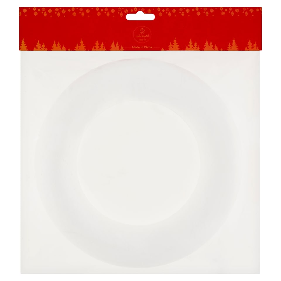 Polystyrol Wreath 21,5 cm