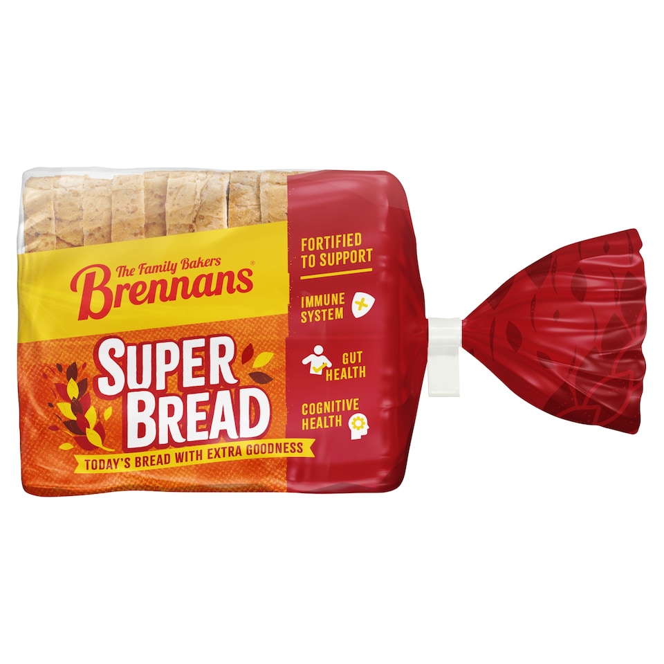 Brennans Half Super Bread 390g