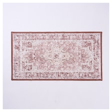F&F Home Brown Tapestry Printed Rug