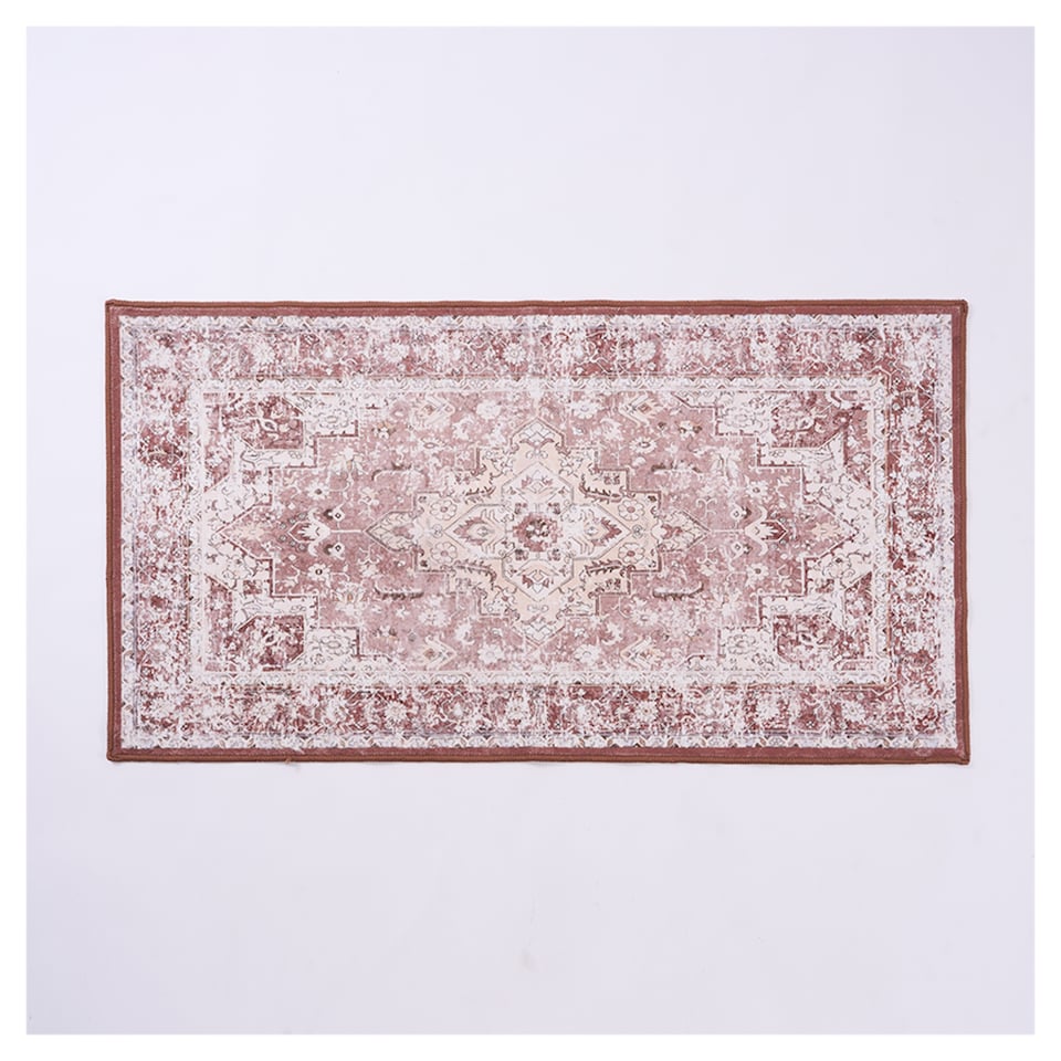 F&F Home Brown Tapestry Printed Rug