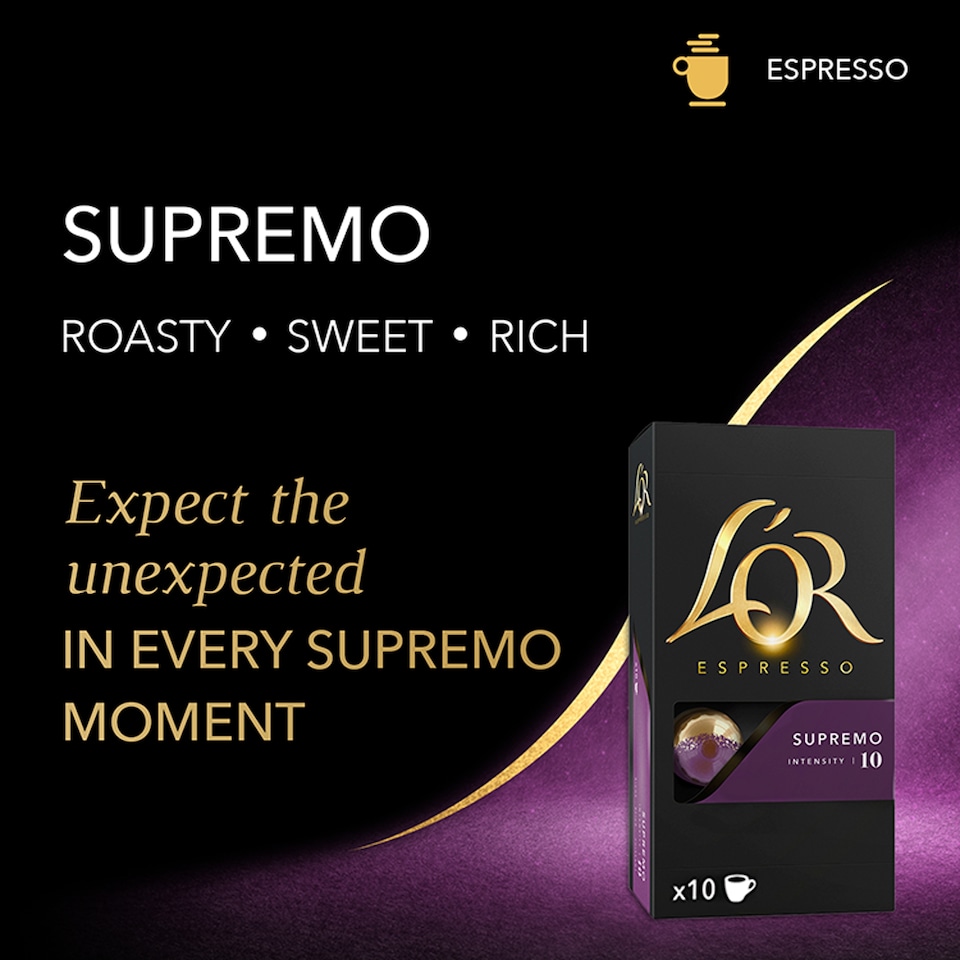 image 1 of L’Or Espresso Supremo 10 Capsules 52G