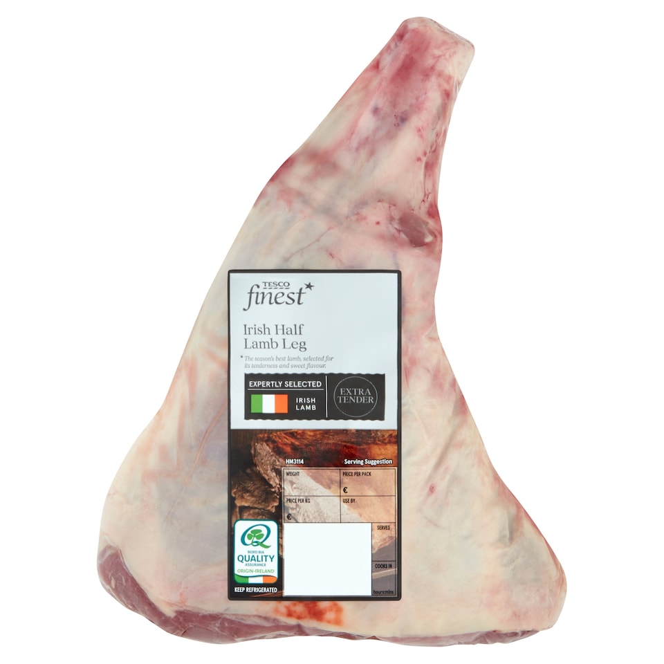 Tesco Finest Irish Half Leg Of Lamb