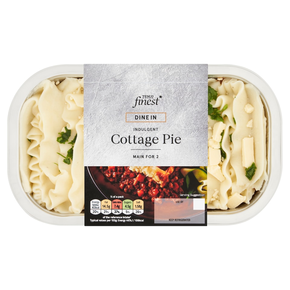Tesco Finest Cottage Pie 800g