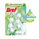 Obrázek 2 pro produkt Bref Pro Nature Mint & Eucalyptus tuhý WC blok 3 x 50g