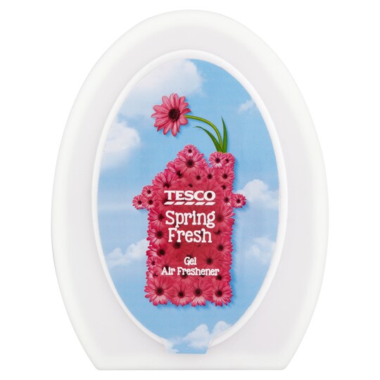 Tesco Solid Gel Air Freshener Spring Petals Tesco Groceries