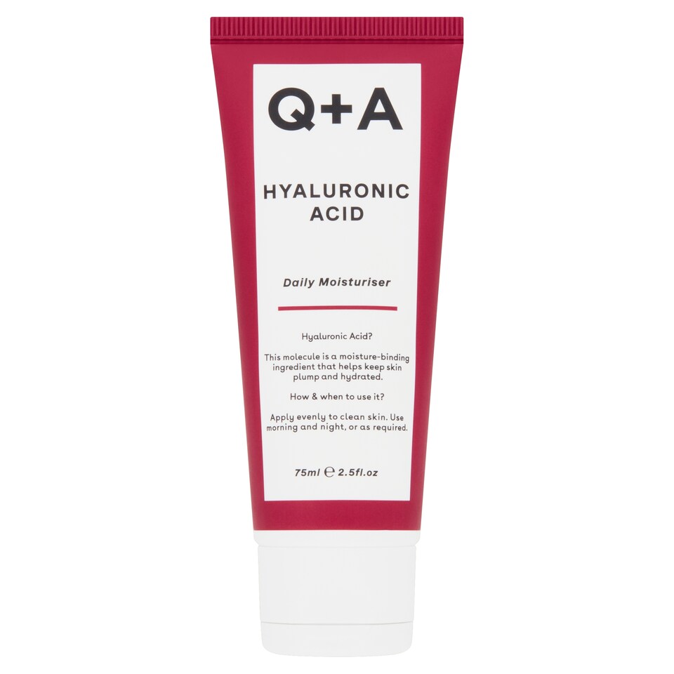 Q+A Hyaluronic Acid Daily Moisturiser 75ml